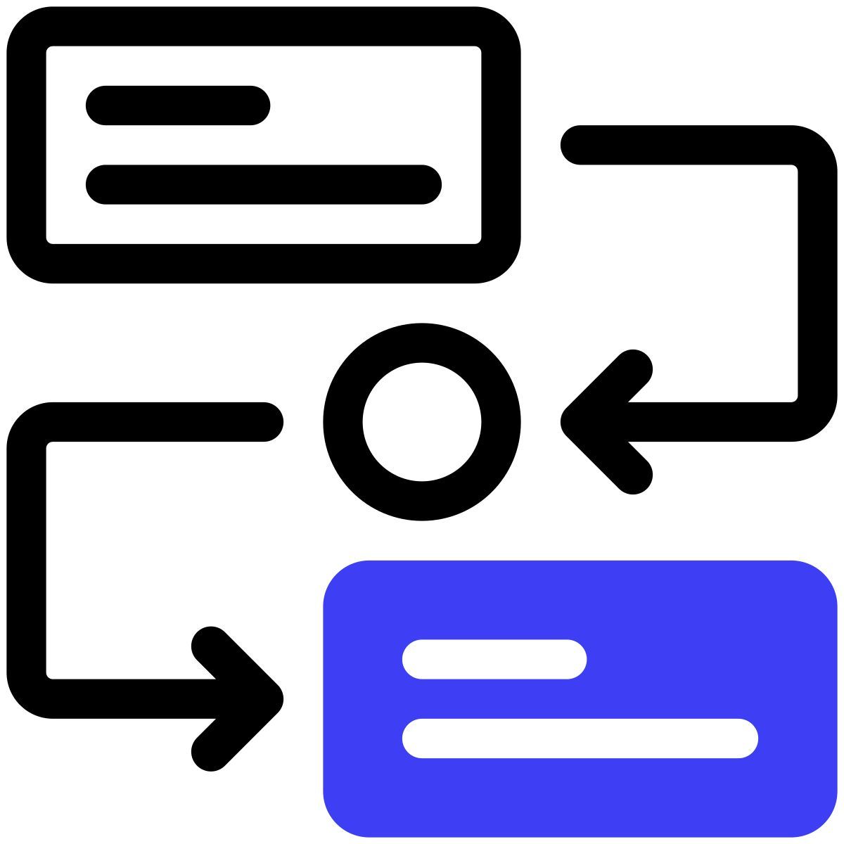 flow chart icon