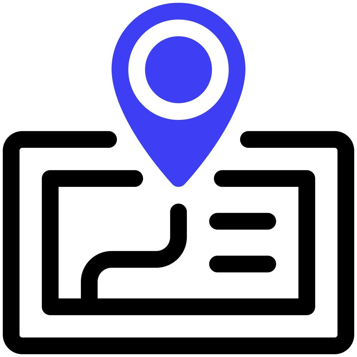 gps navigation icon