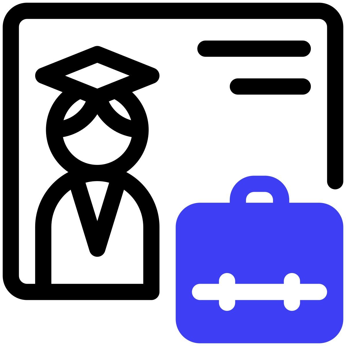 graduation icon