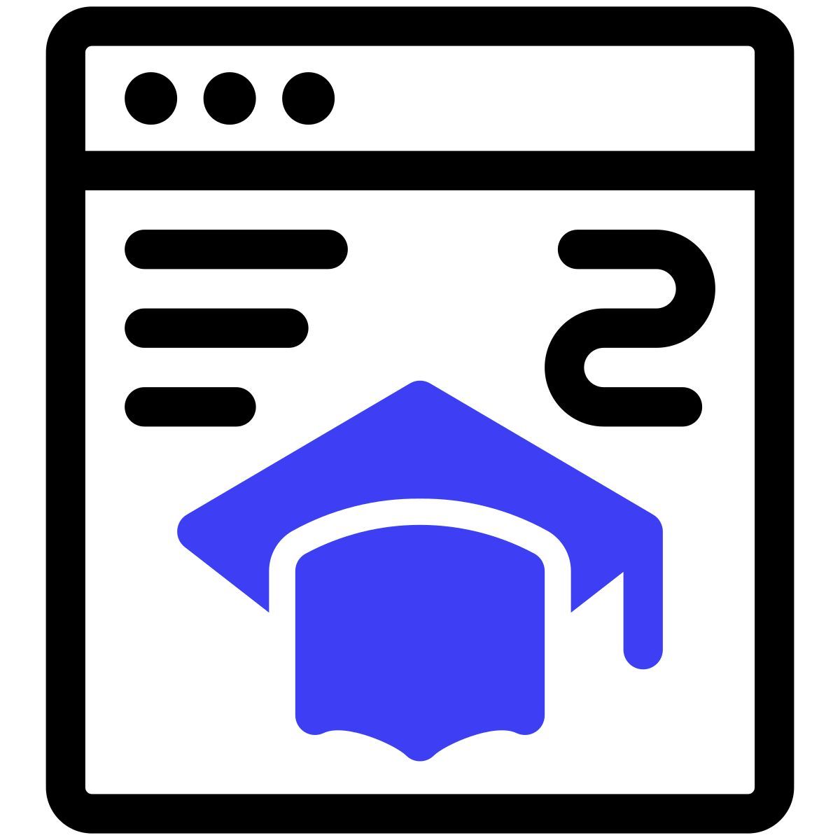 graduation icon