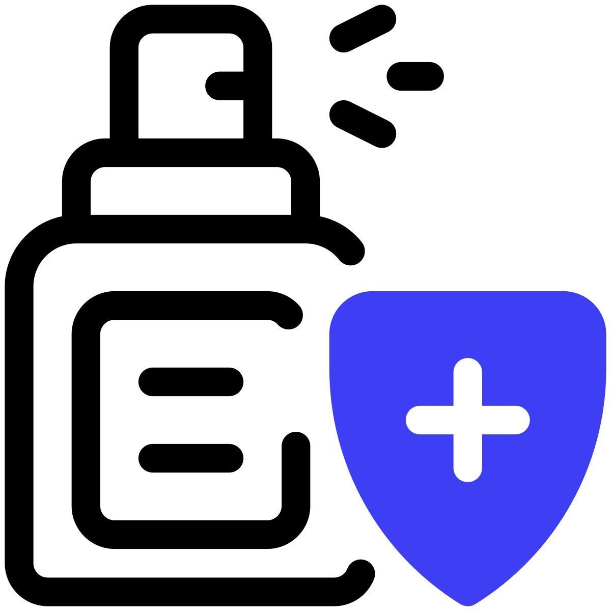 hand sanitizer icon