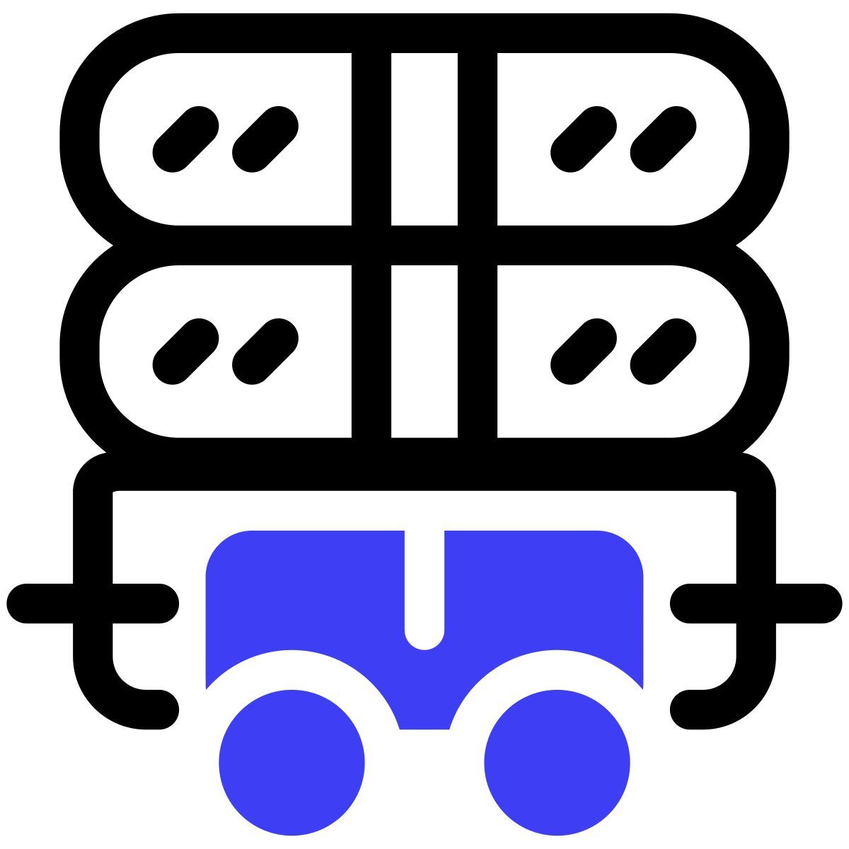 hay wagon icon