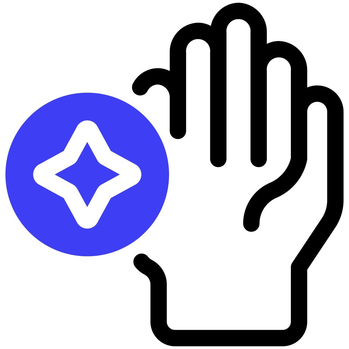 high five icon