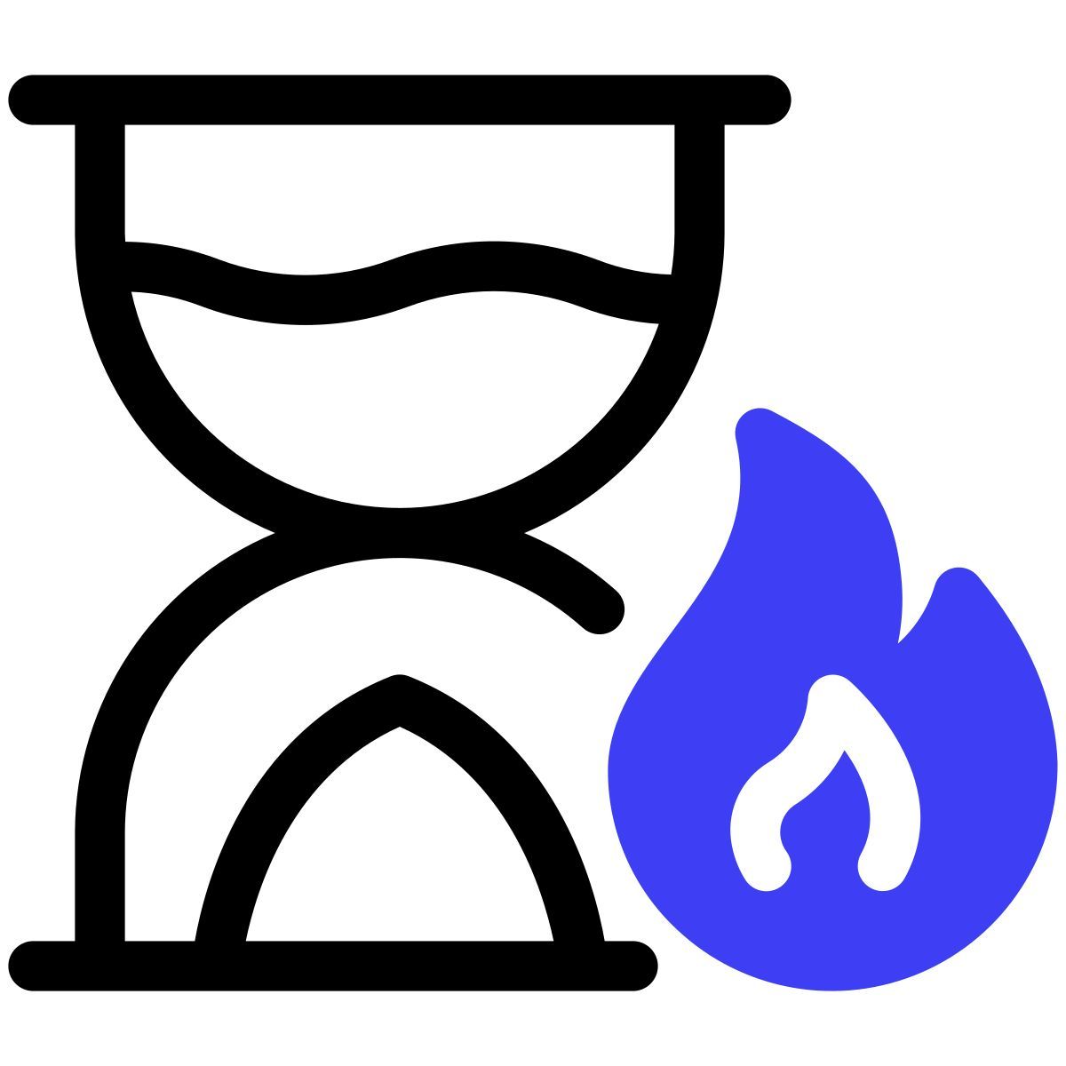 hourglass icon