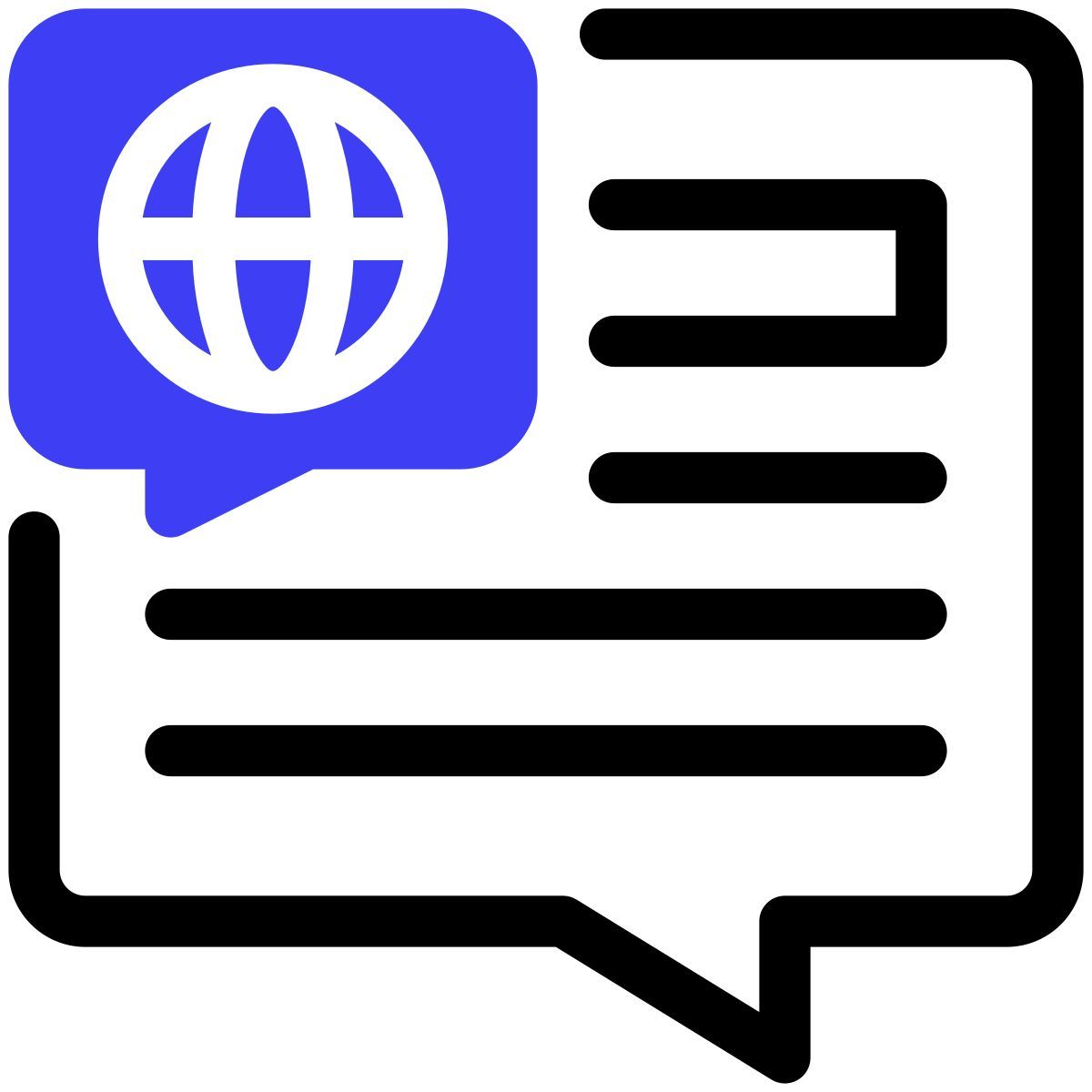 language icon
