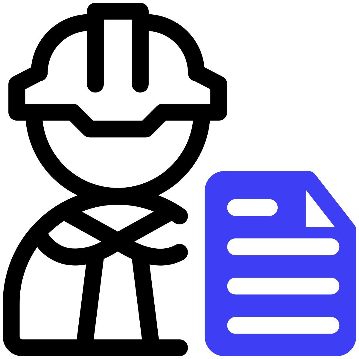 construction manager icon