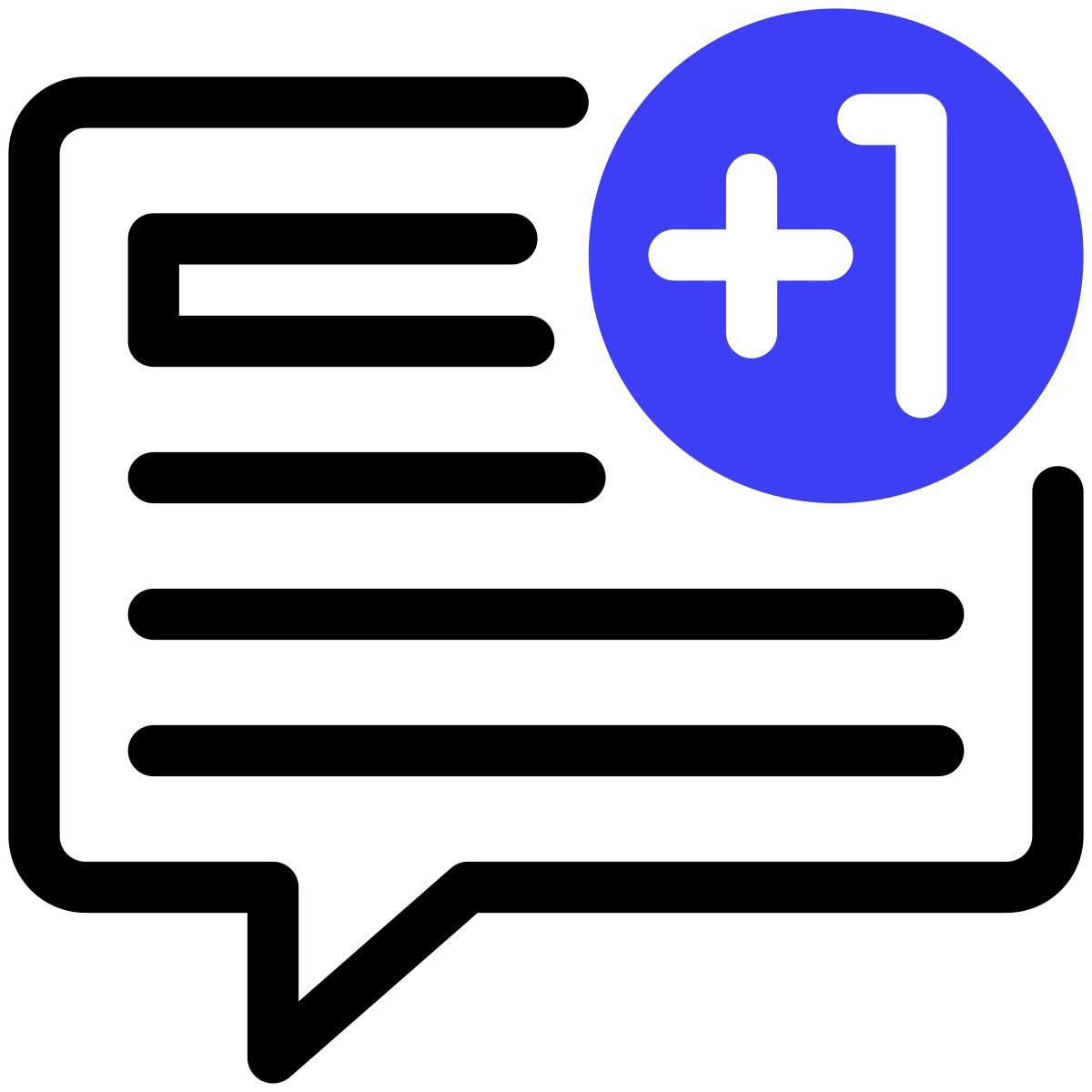 message icon