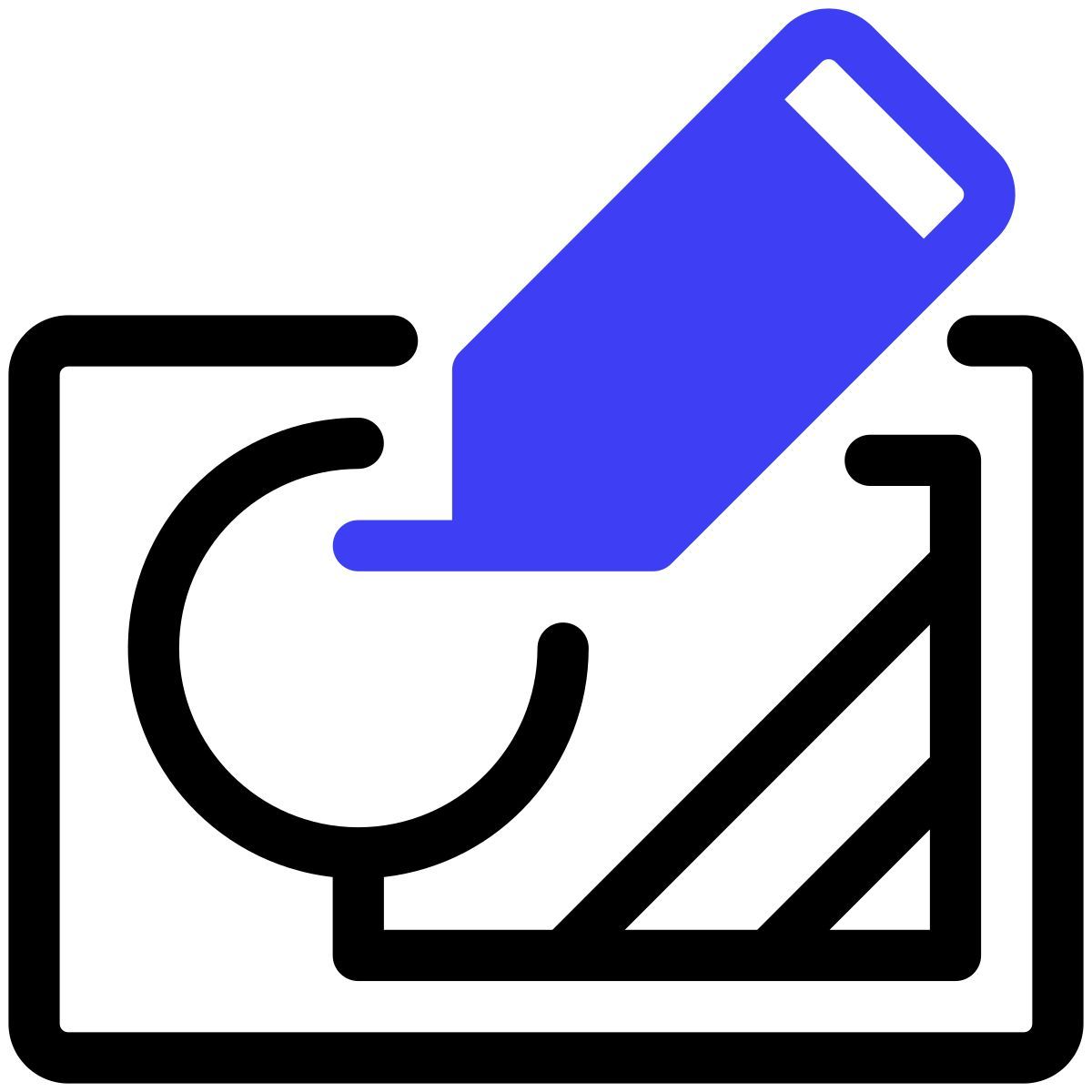 gráfico en movimiento icon
