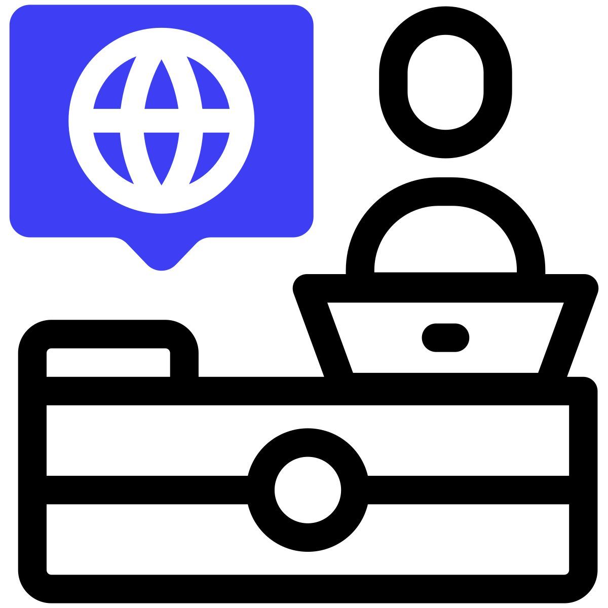 news reporter icon