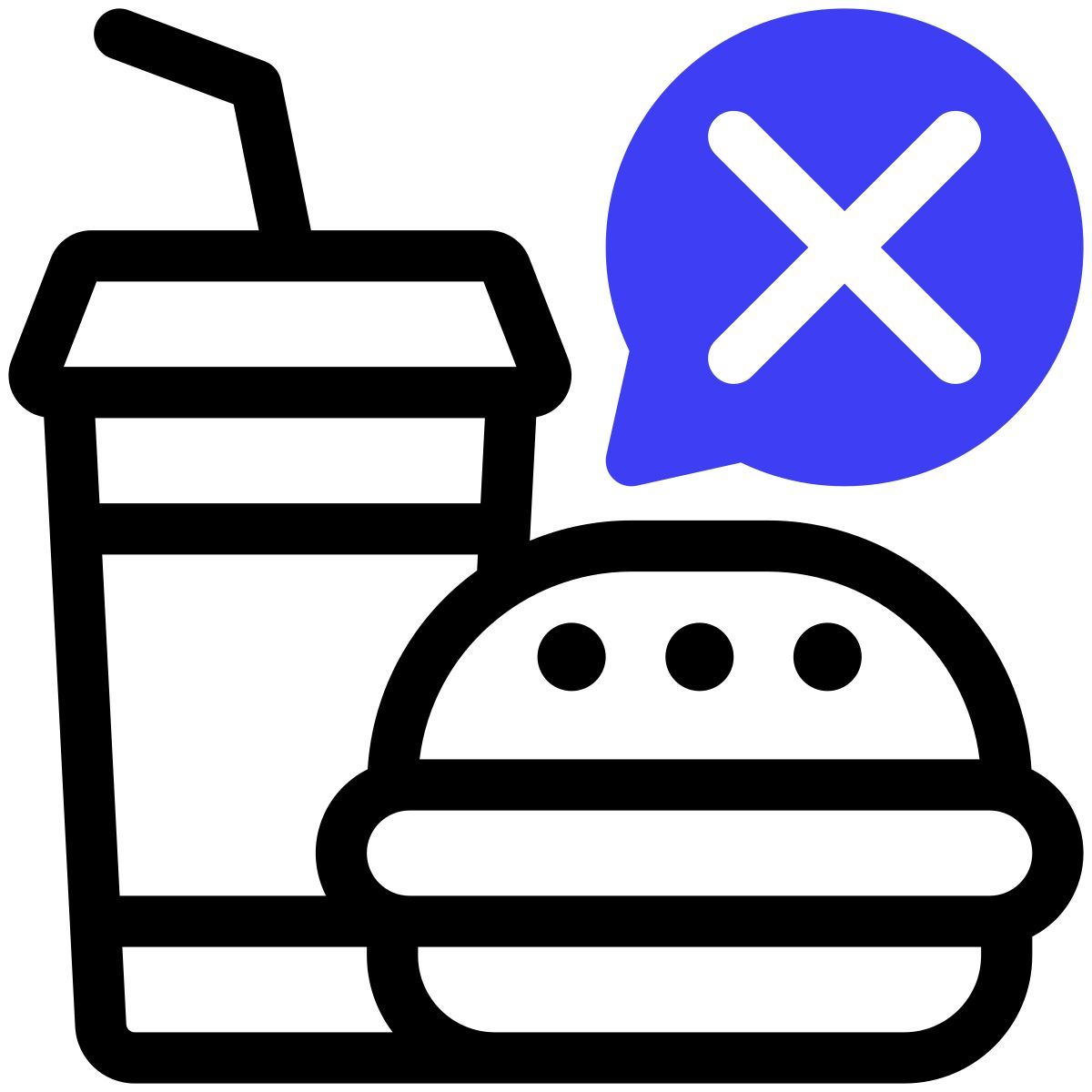 정크 푸드 금지 icon