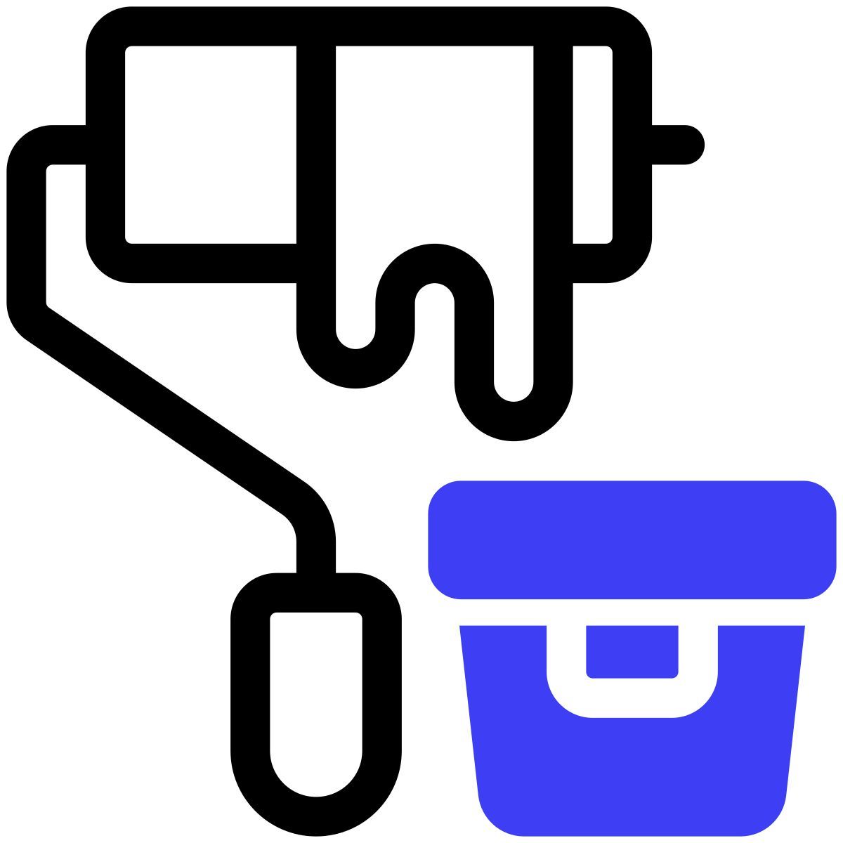 페인트 롤 icon