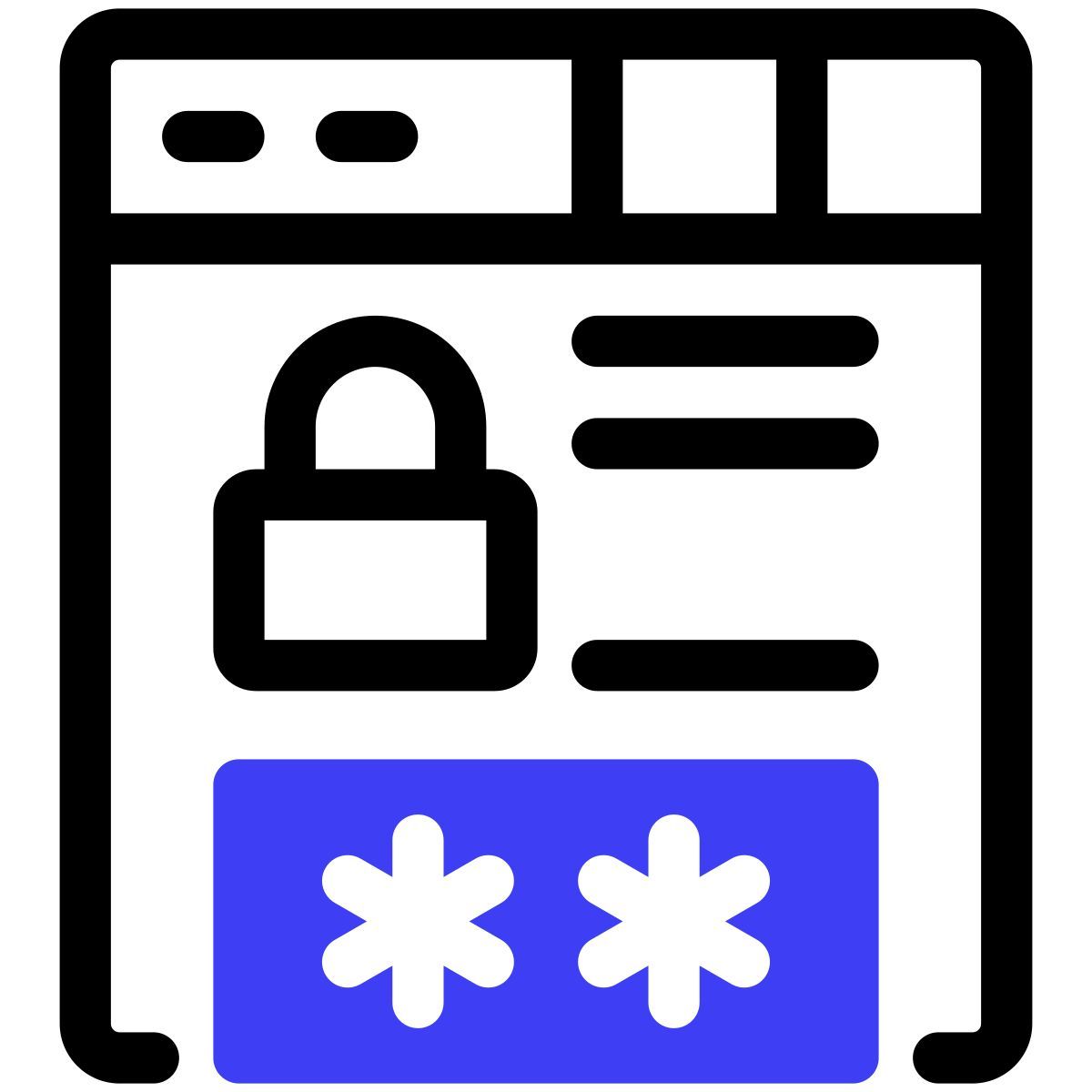 password icon