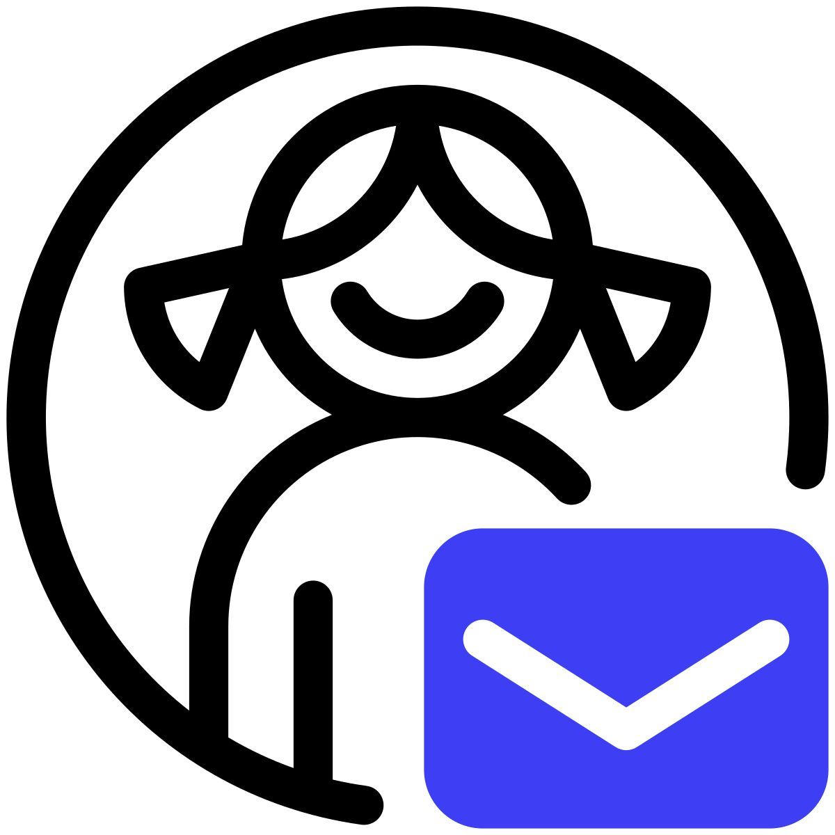 pen pals icon