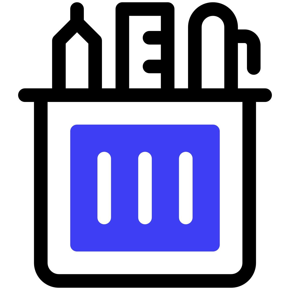 pencil case icon