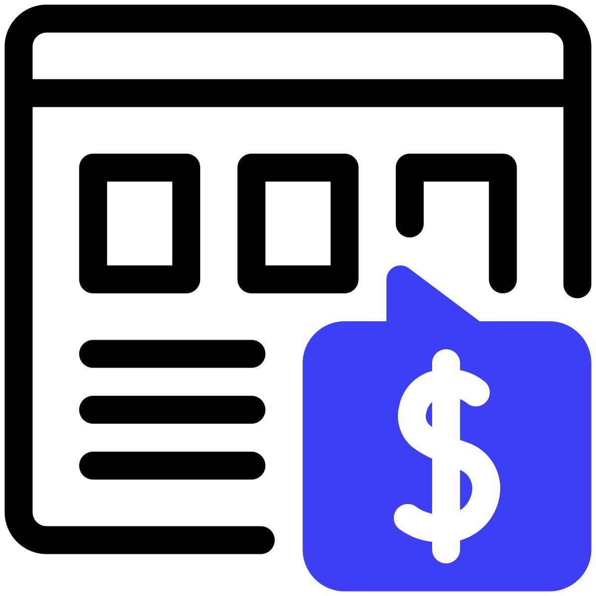 price list icon