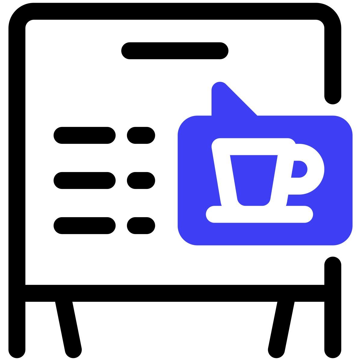 restaurant menu icon
