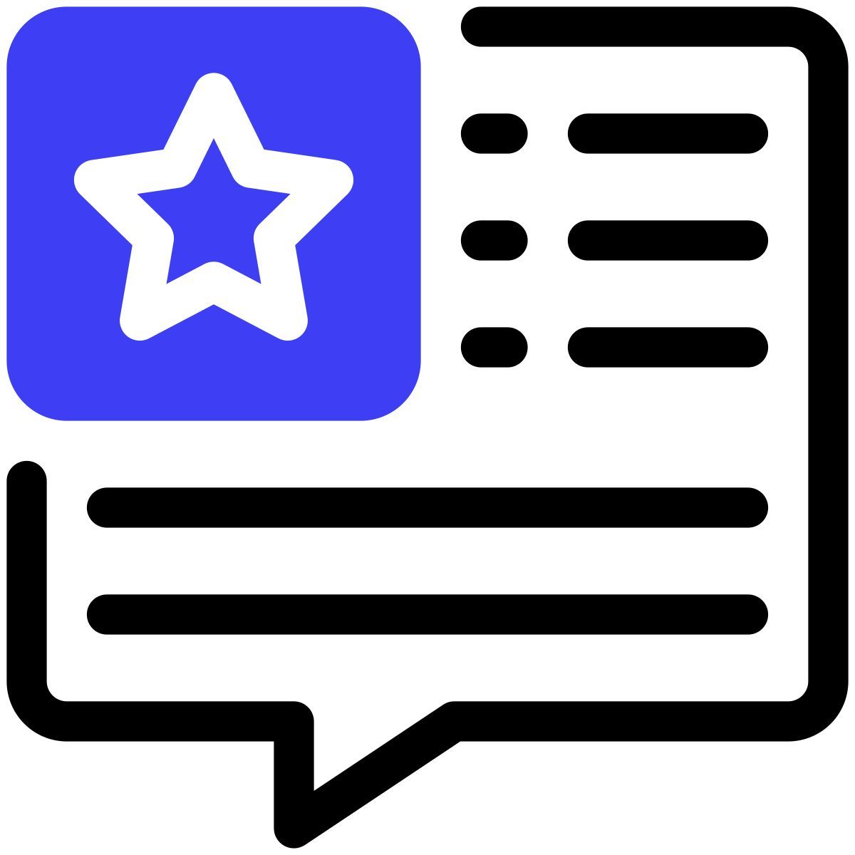 review icon