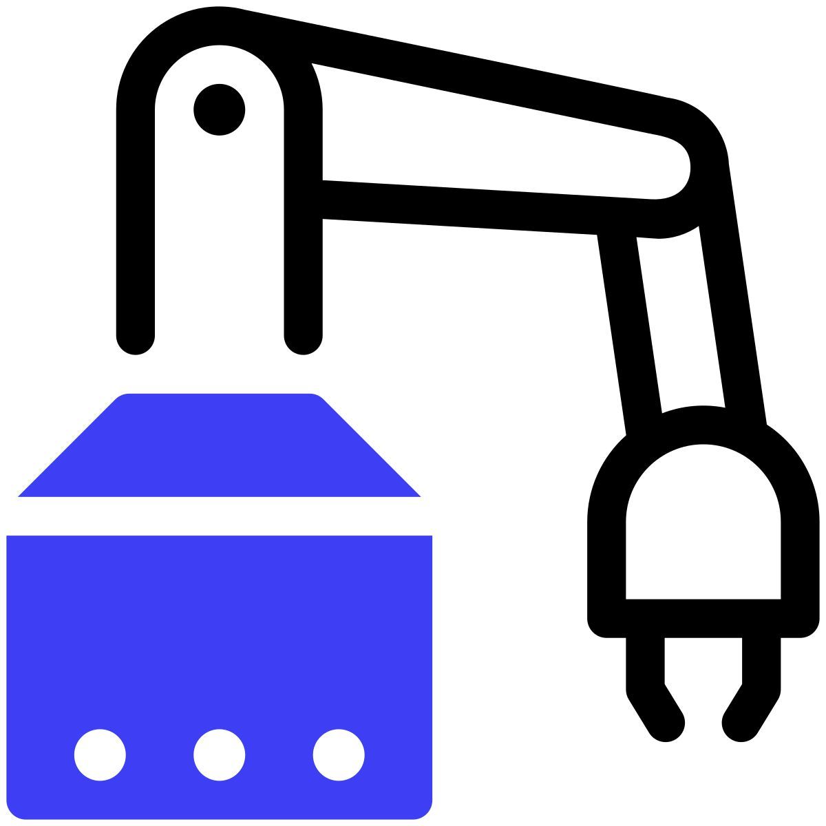 robotic arm icon