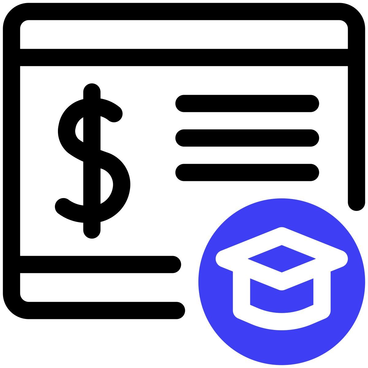 scholarship icon