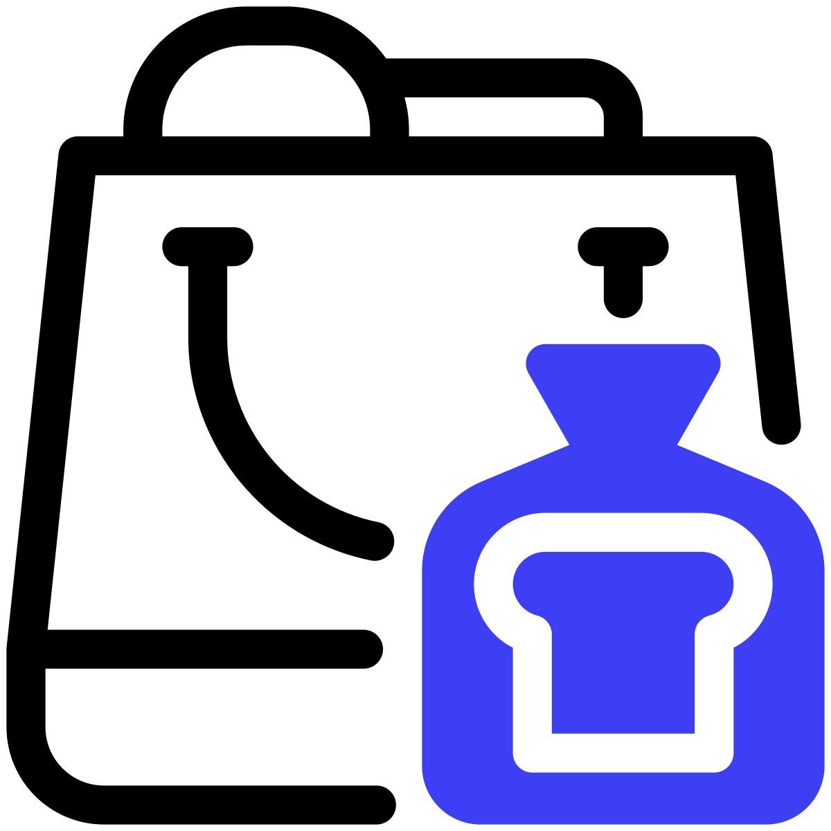 shopping bag icon