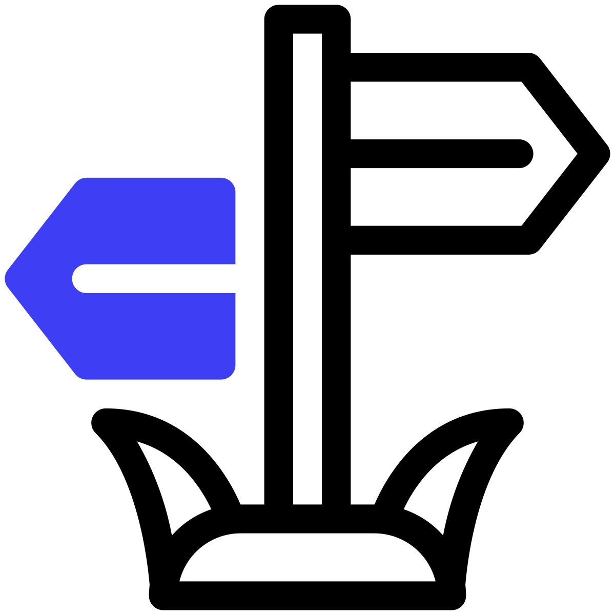 sign post icon