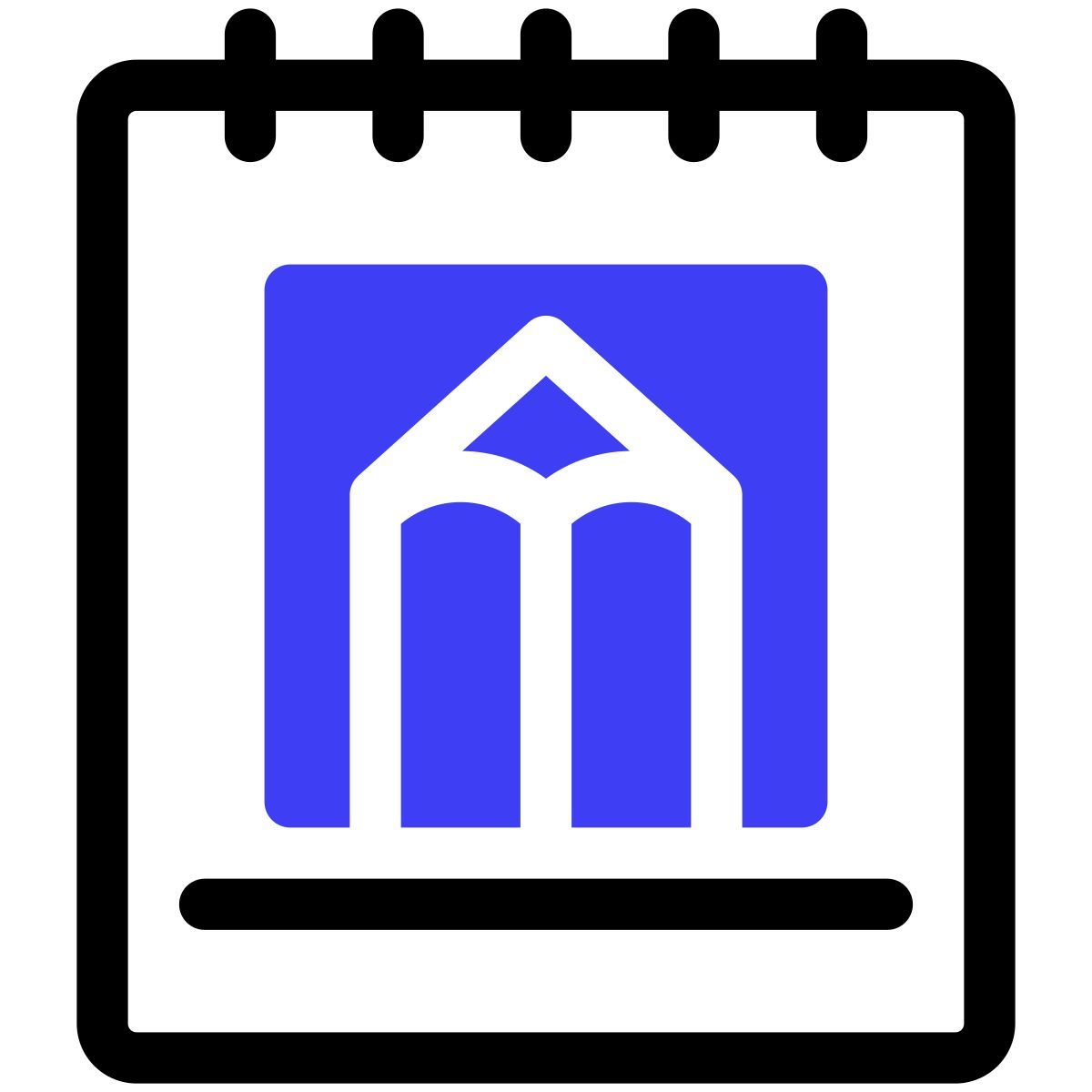 caderno de esboços icon
