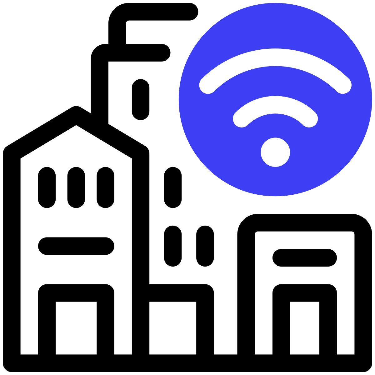 città intelligente icon