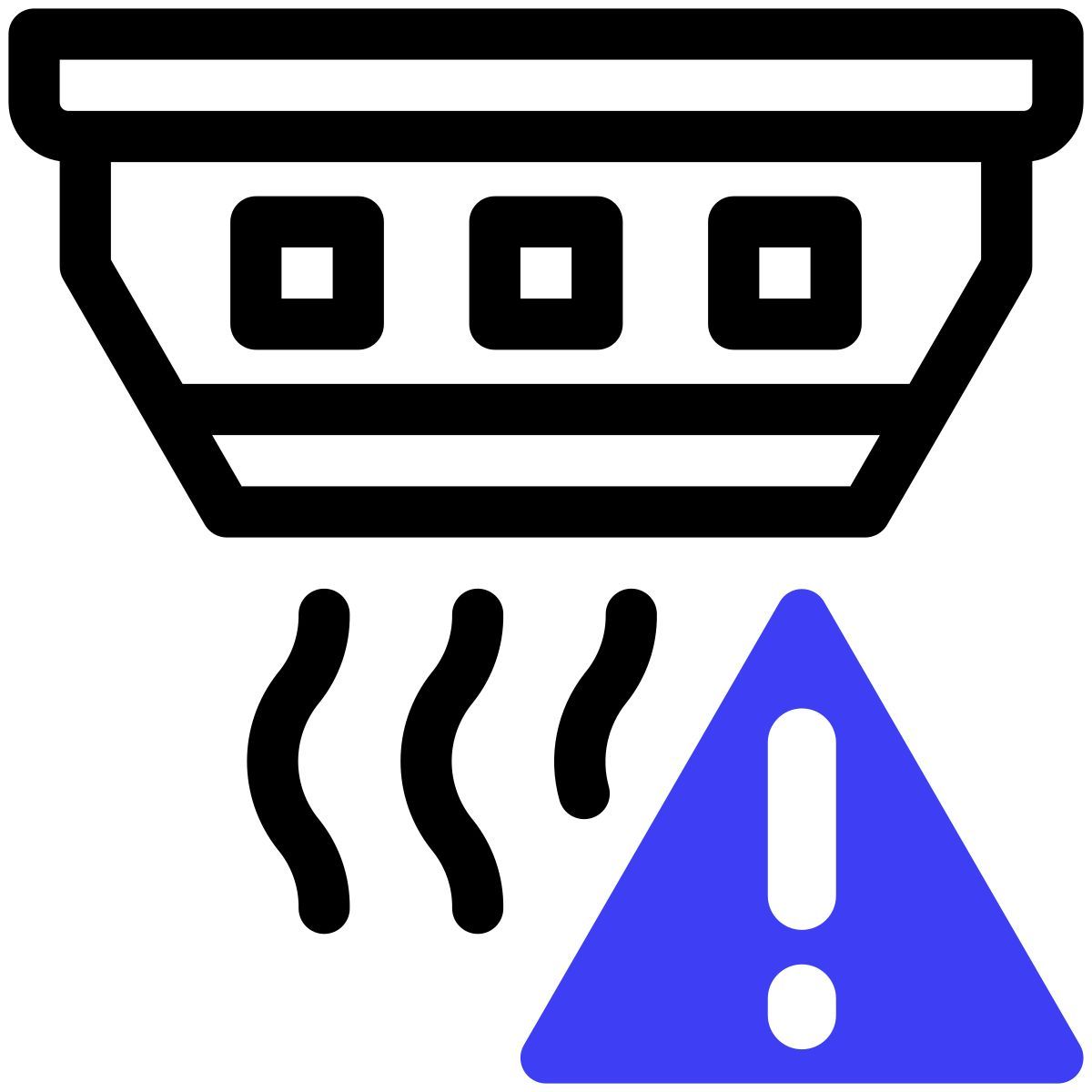 smoke detector icon