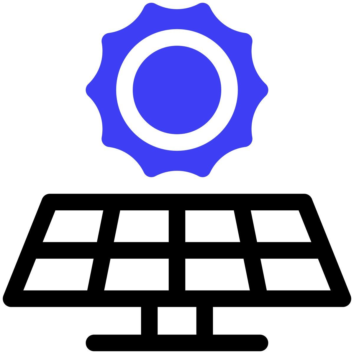 solar panel icon