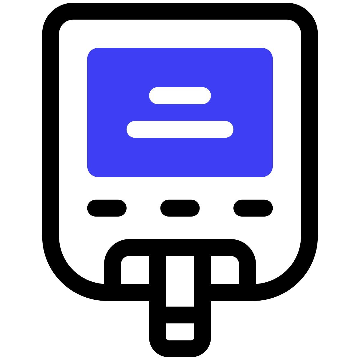 sugar blood level icon