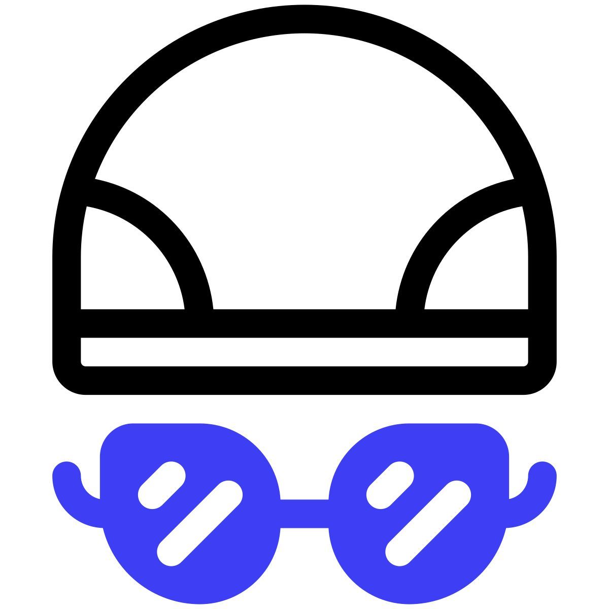 swim cap icon