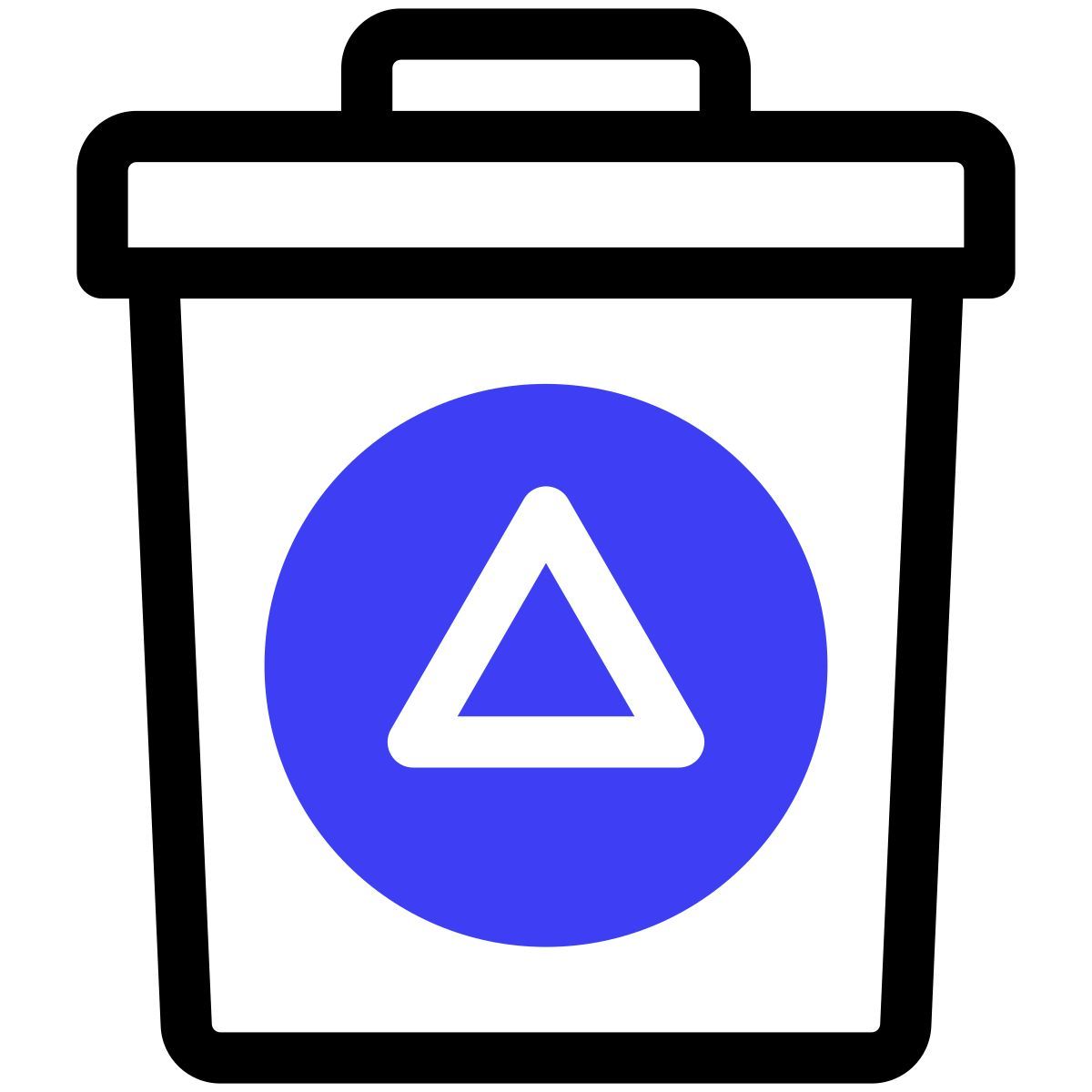 trash bin icon