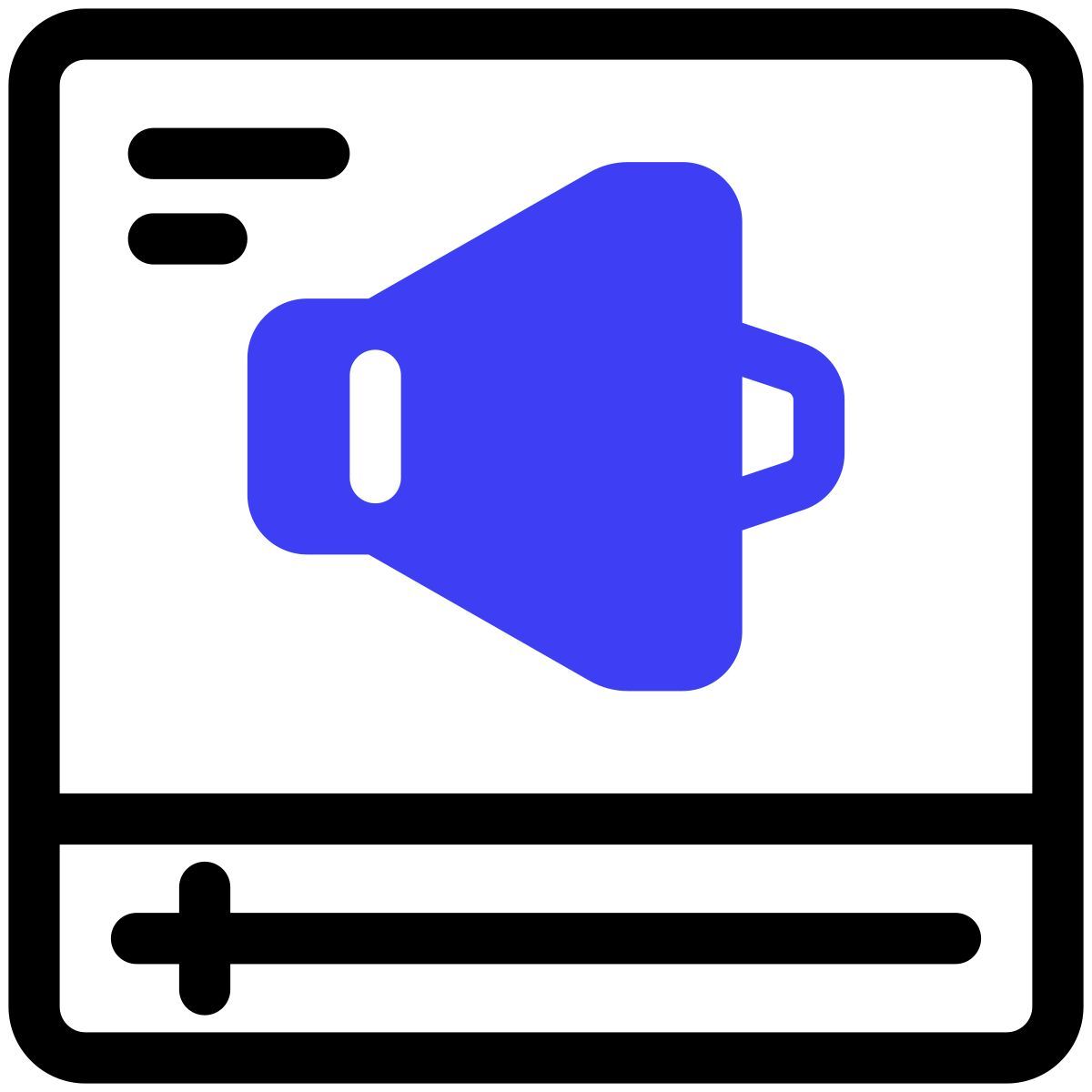 publicité vidéo icon