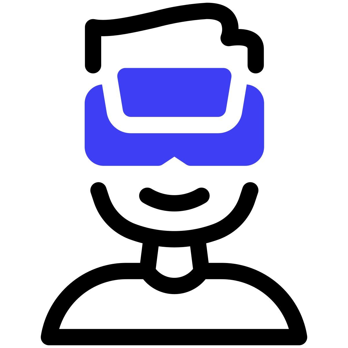 virtual reality glasses icon