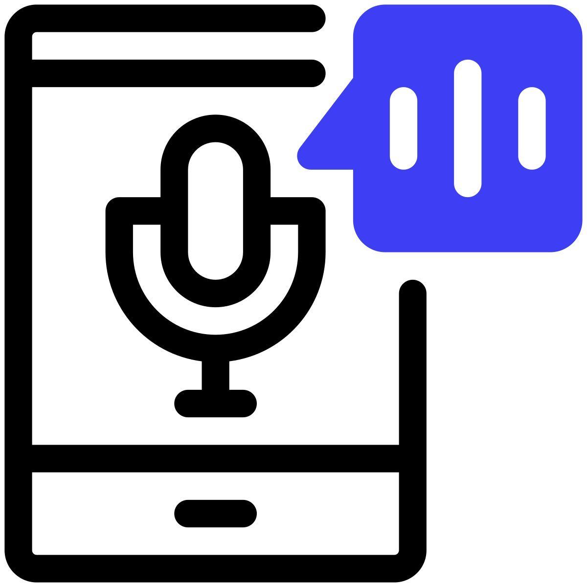 voice note icon