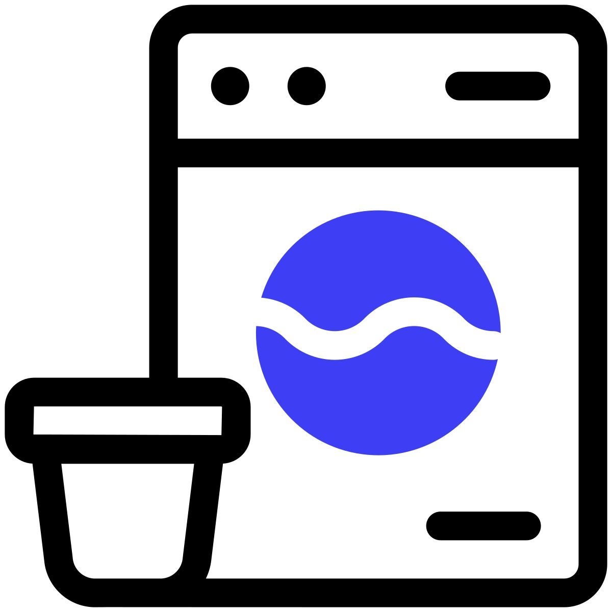 washing machine icon
