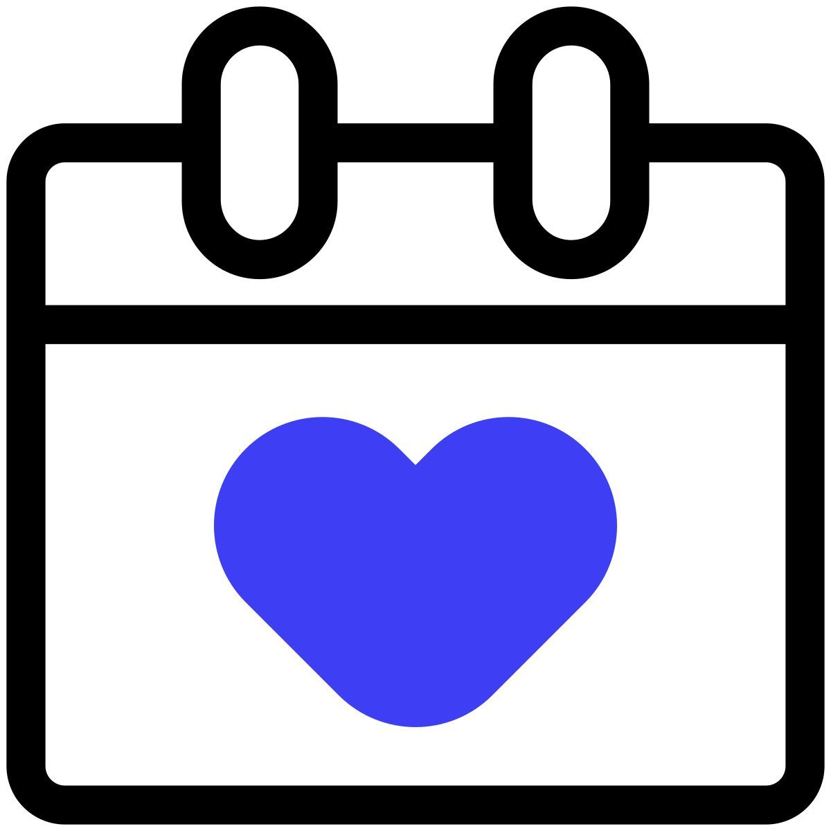 wedding date icon