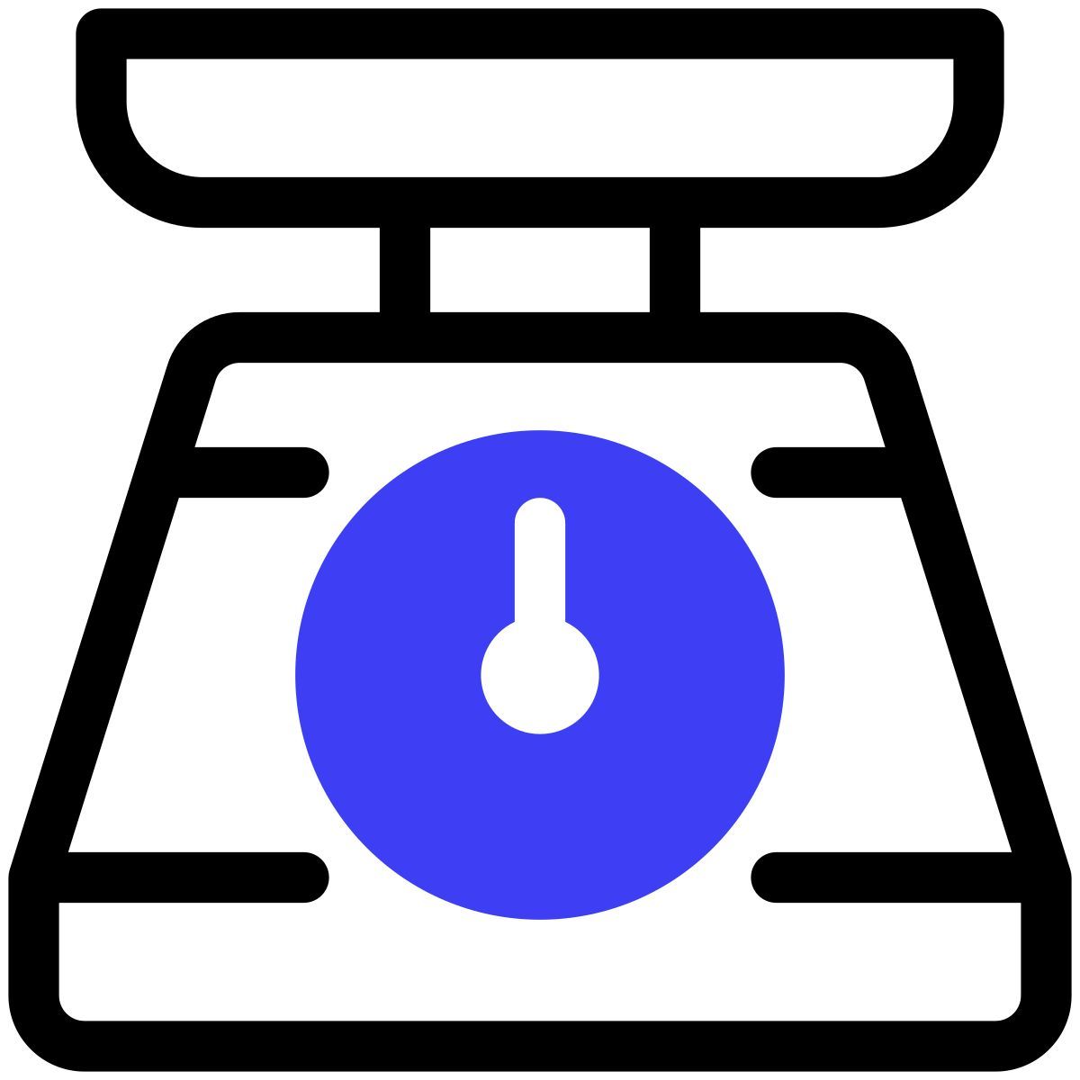 weight scale icon