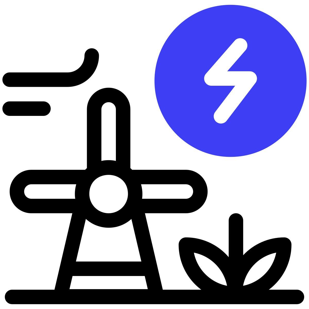 wind energy icon