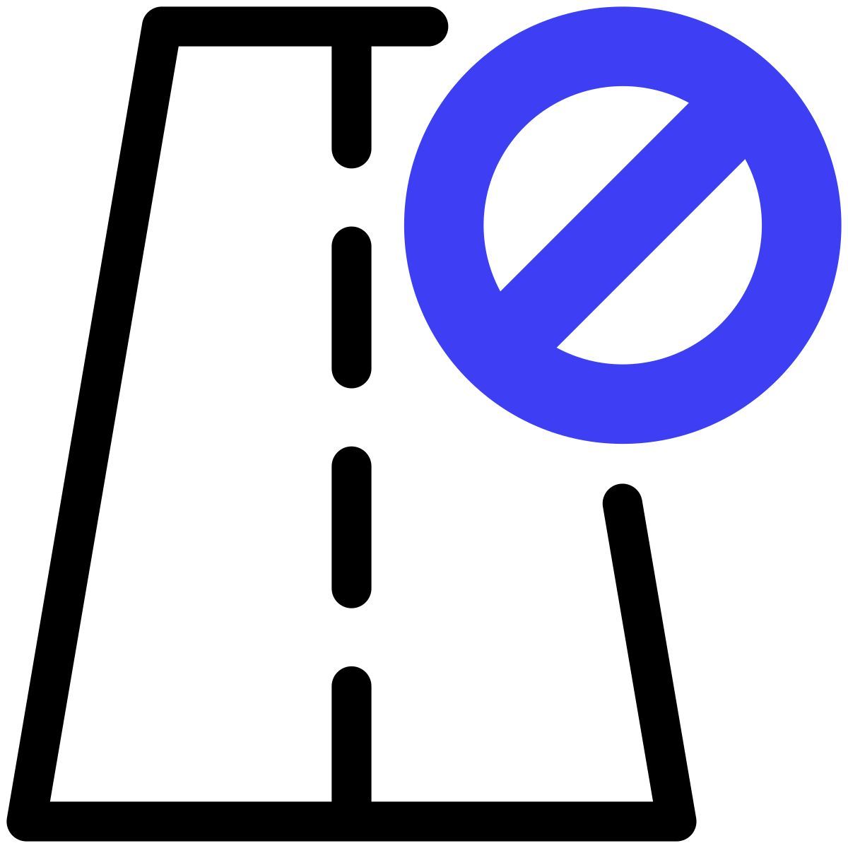 wrong way icon