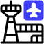 external airport-location-and-navigation-inipagistudio-mixed-inipagistudio icon