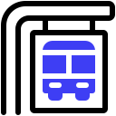 external bus-stop-city-infrastructure-inipagistudio-mixed-inipagistudio icon