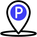 external parking-safe-driving-inipagistudio-mixed-inipagistudio icon
