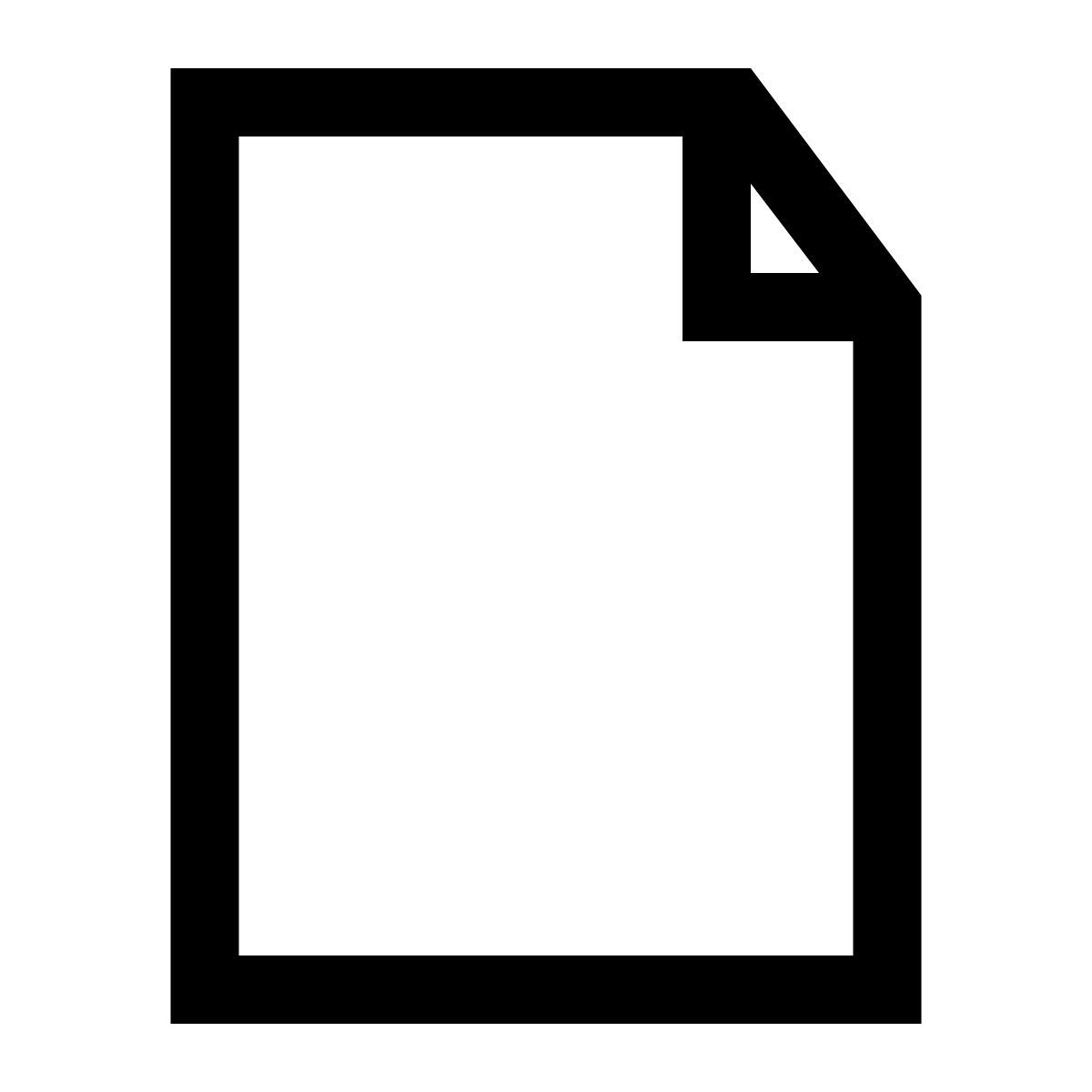 blank page icon