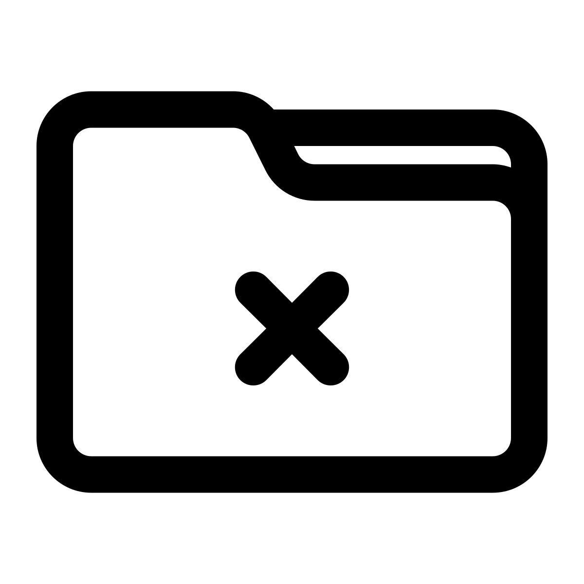 delete folder icon