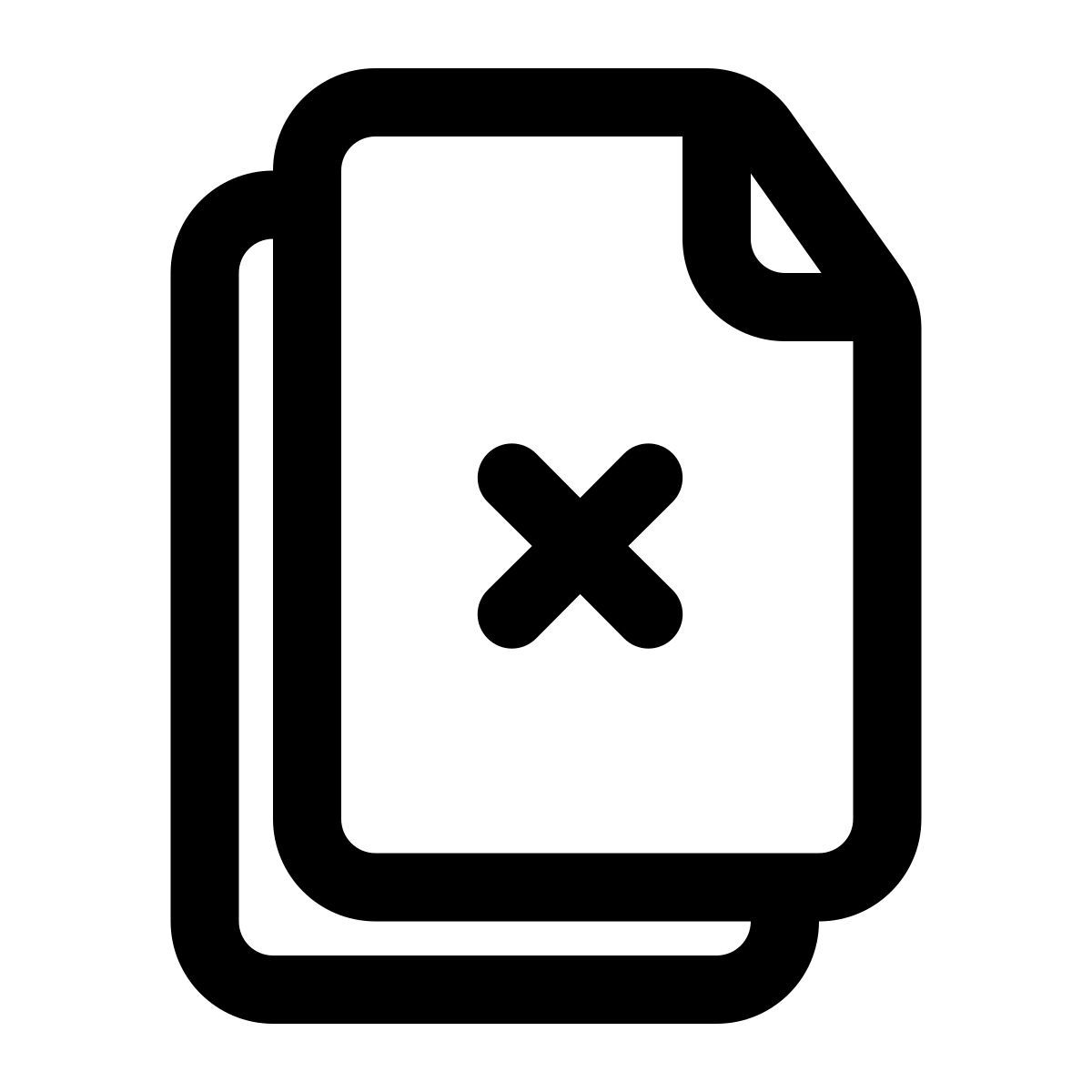 delete selection icon