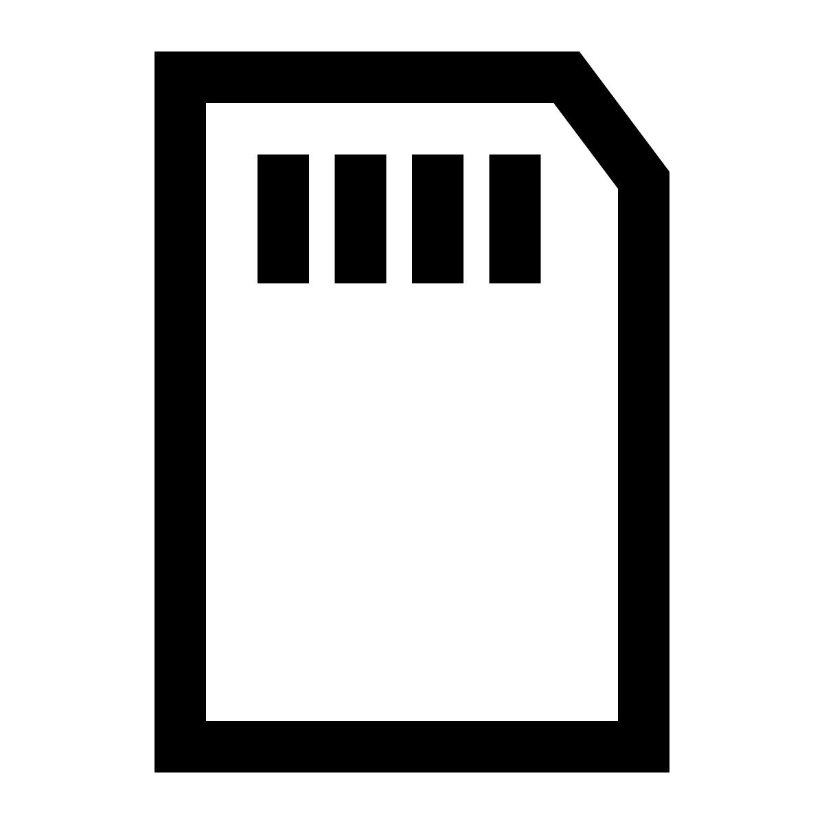 sd card icon