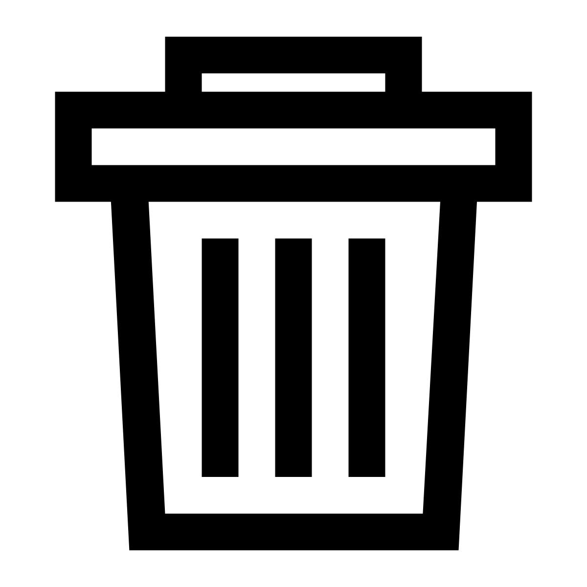 trash icon