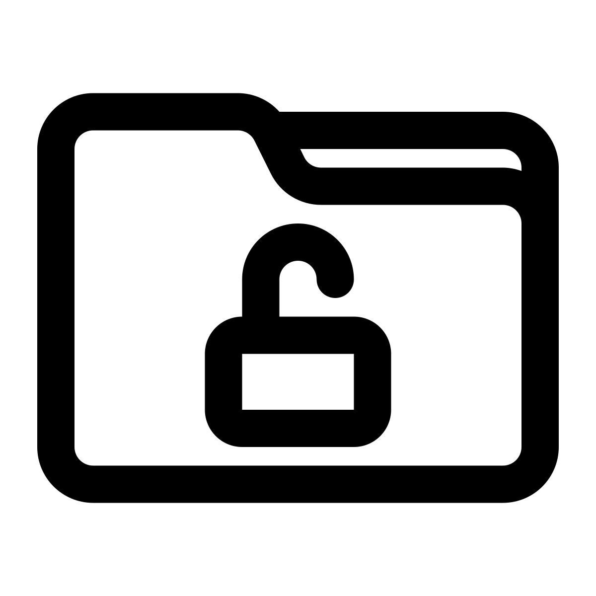 unlocked icon