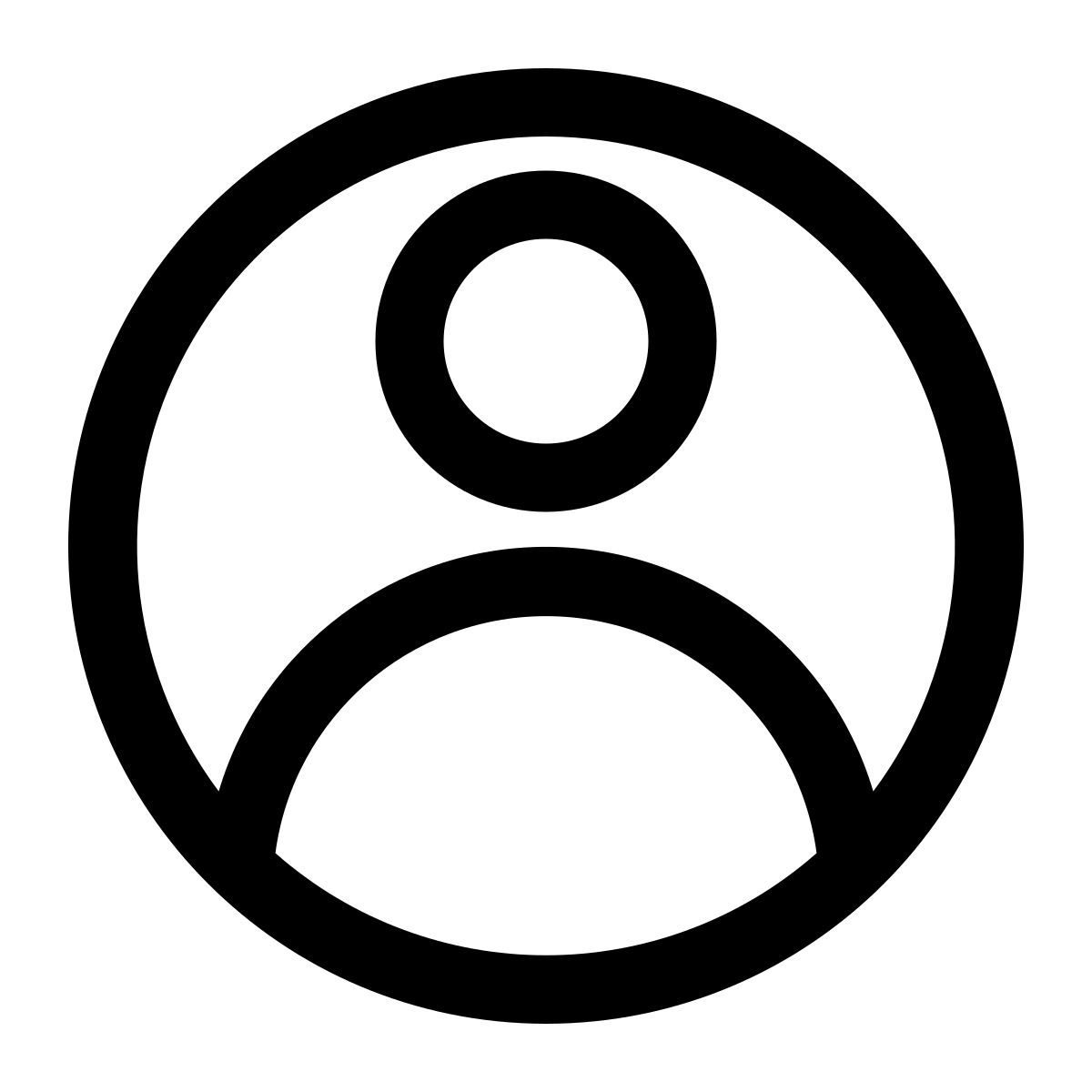 user profile icon